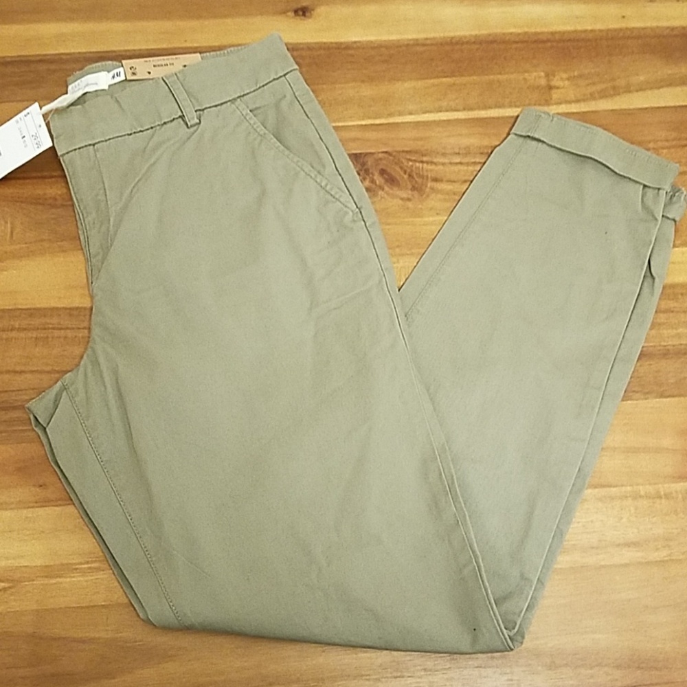 H&M l.o.g.g womens size 8 regular fit pants